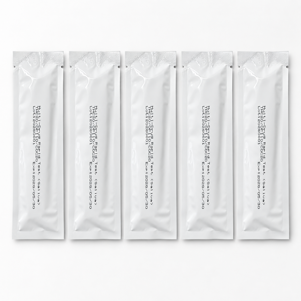 3-Panel Multi-Drug Saliva Rapid Test – THC / OPI / Cocaine