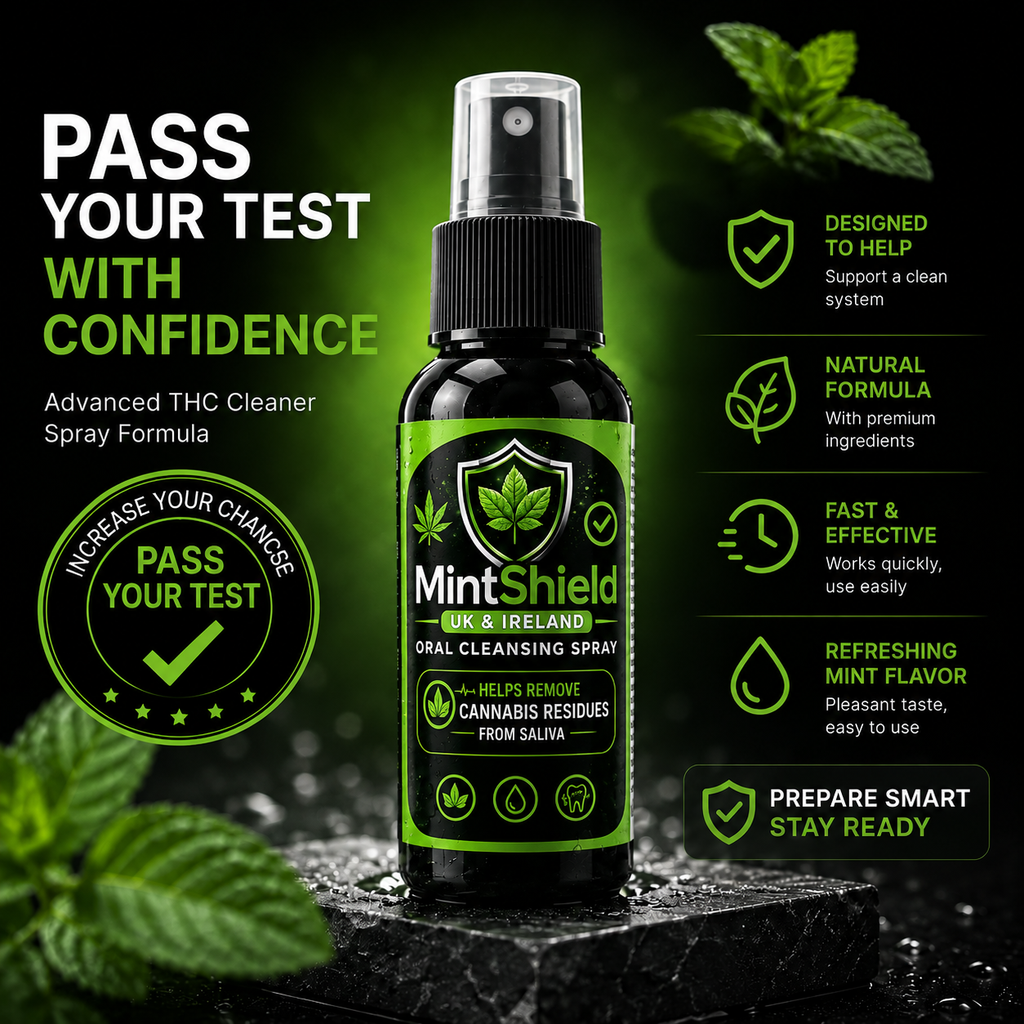 MintShield UK & Ireland fresh mint oral cleansing spray 60ml