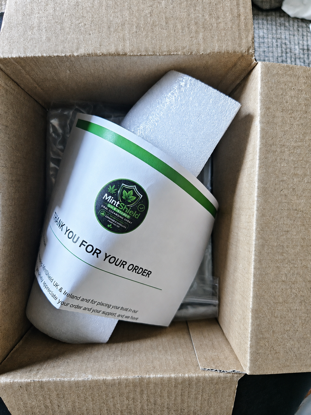 MintShield Fresh Mint Oral Cleansing Spray 60ml