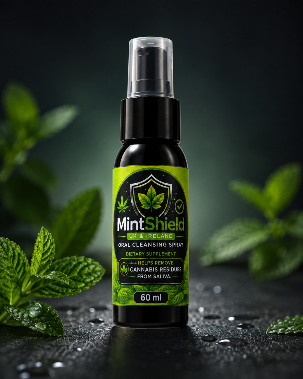 MintShield Fresh Mint Oral Cleansing Spray 60ml